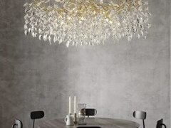 Candelabru Miracle Drop Dining 1200x450, 13 surse de iluminare